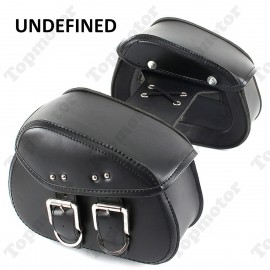 UNDEFINED Universal Motorcycle bike Parst Left amp; Right Side Saddle Storage Bags Tool Luggage Pannier For Bobber Chopper Cruiser