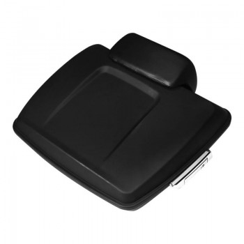 Motorcycle Matt Black 5.5 ABS Razor Tour Pak Pack Trunk amp; Backrest For Harley Touring Road King Street Glide FLHX 2014-2019