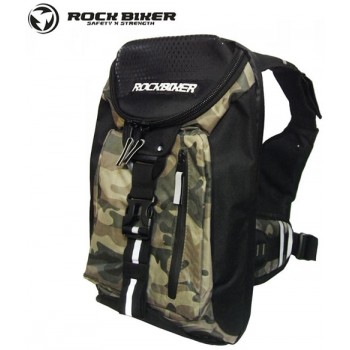 Free shipping 2017 Rock biker Business Excelsior Pack Travel Backpack Laptop Tablet Rucksack Bag black/green waterproof backpack
