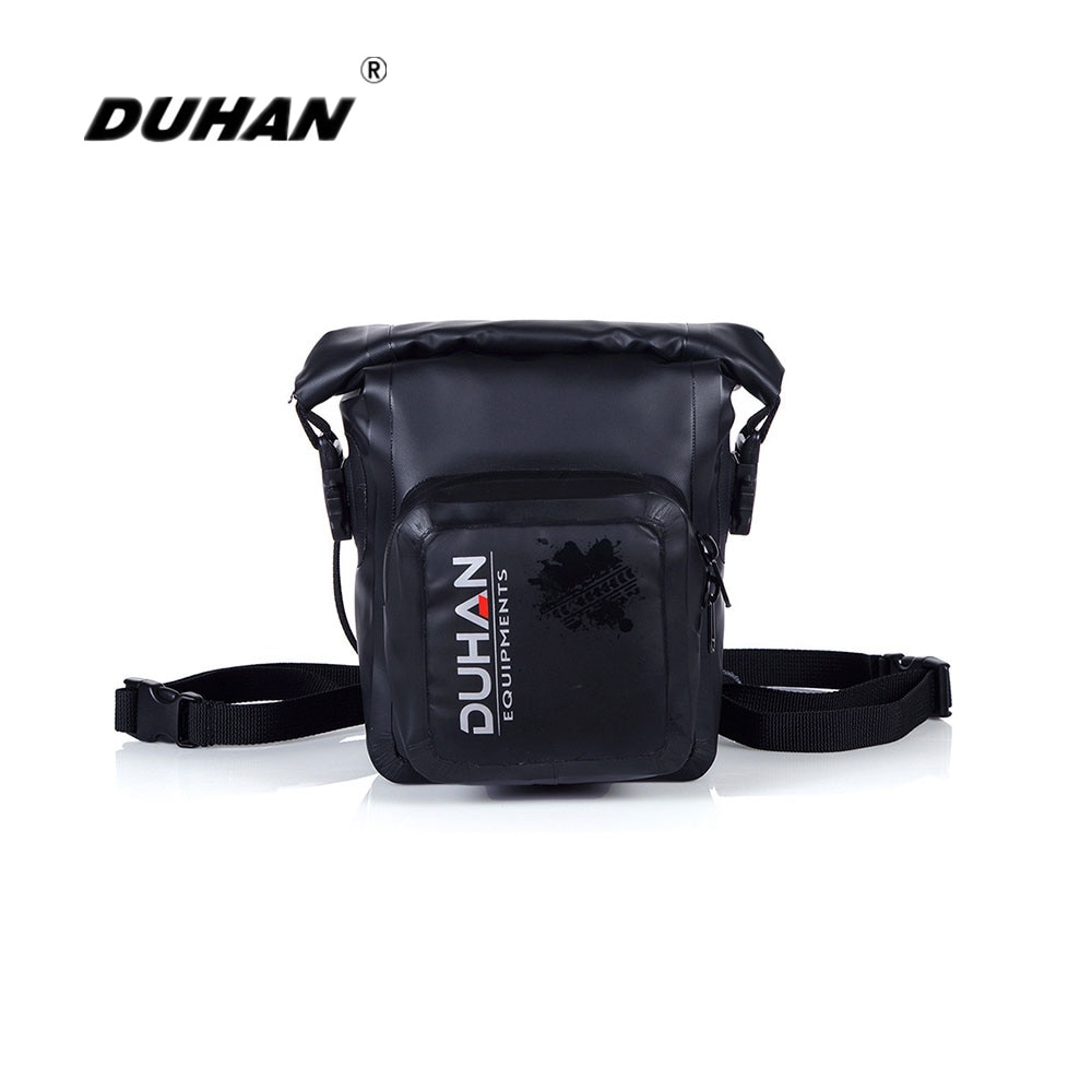DUHAN Waterproof Handbag Waist Bag Motorbike Travel Tool Bag Mens Motorcycle Leg Bag Luggage Moto Riding Shoulder Bag