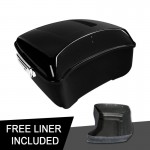 Motorcycle Motorbike 13.7 King Tour Pak Pack Trunk For Harley Touring Electra Street Road King Glide FLH FLHX FLHR FLHT 14-18