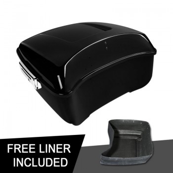Motorcycle Motorbike 13.7 King Tour Pak Pack Trunk For Harley Touring Electra Street Road King Glide FLH FLHX FLHR FLHT 14-18