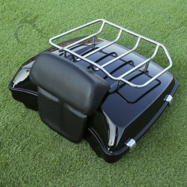 Razor Tour Pak Luggage Trunk Backrest For Harley Touring Road King CVO Street Road Glide Special FLH FLT Models 14-18 15 16 17