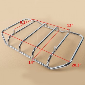 Razor Tour Pak Luggage Trunk Backrest For Harley Touring Road King CVO Street Road Glide Special FLH FLT Models 14-18 15 16 17