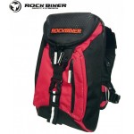 Free shipping 2017 Rock biker Business Excelsior Pack Travel Backpack Laptop Tablet Rucksack Bag red/black