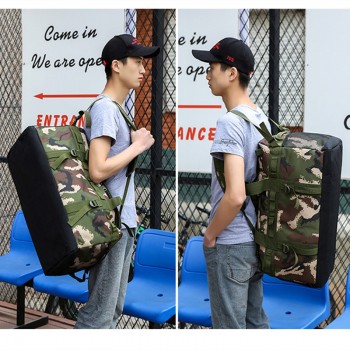 Super large riders backpack, capacity multi function motorbike travelling baggage bag, camouflage outsourcing