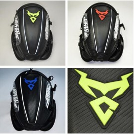MOTOCENTRIC motocicleta bolsas de Almacenamiento Carborn fibra bagseat MOTO mochila Impermeable riding Exterior racing 06