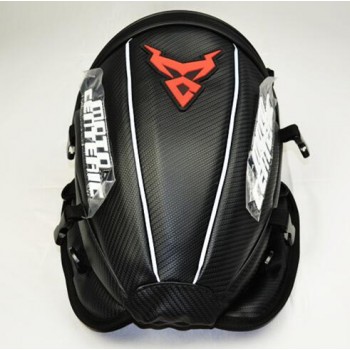 MOTOCENTRIC motocicleta bolsas de Almacenamiento Carborn fibra bagseat MOTO mochila Impermeable riding Exterior racing 06
