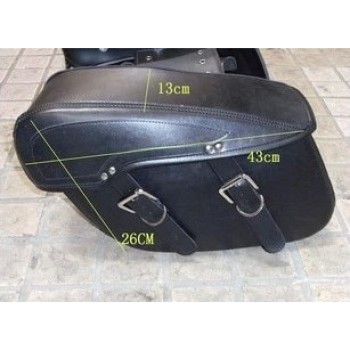 Motorcycle saddlebag moto GP side bag Ha lley prince PU leather saddlebag hally VF250 MAGNA 250 bags