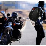 MC Motorcycle helmet bag Cycling motorbike backpack helmet bag Reflective waterproof Luggage tail bag High capacity Top cases