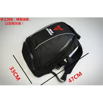 MC Motorcycle helmet bag Cycling motorbike backpack helmet bag Reflective waterproof Luggage tail bag High capacity Top cases