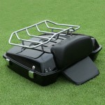 Motorcycle Motorbike Razor Tour Pak Pack Trunk +Top Rack amp;Backrest For Harley Touring Road King Glide 97-13