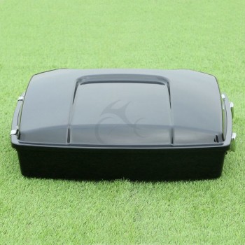 Motorcycle Motorbike Razor Tour Pak Pack Trunk +Top Rack amp;Backrest For Harley Touring Road King Glide 97-13