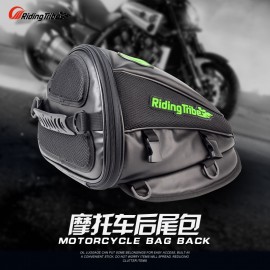 Free shipping RIDING TRIBE Synthetic Leather Motorcycle  Travel Tool Tail Bag Luggage Waterproof Riding Handbag Backpack