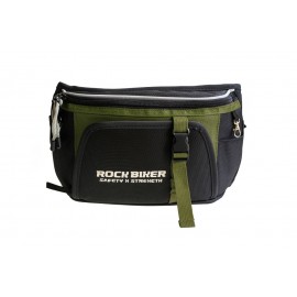 Free shipping 2017 Rock biker Tool Pack Black Offroad ATV Motorcycle Riding Tool Tube Waist Storage Bag green/BLACK