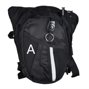 Optional Nylon Polyester Black Drop Leg Motorcycle Bicycle Fanny Pack Belt Belt Bag Handbag