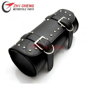 Motorcycle Saddlebag Saddle Side PU Leather Tool Bag For Honda Yamaha Suzuki Harley XL 1200 883 VLX Steed 400 600 XV125 250 VT40