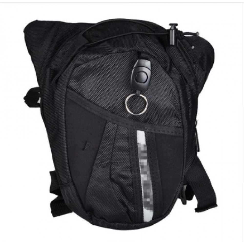 Wholesale Hot Black Motocross leg bag Motorcycle riding bag Knight waist bag outdoor multi-function bag