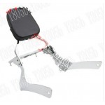 Motorcycle Backrest Sissy Bar Luggage Rack For SUZUKI Intruder VL1500 C90