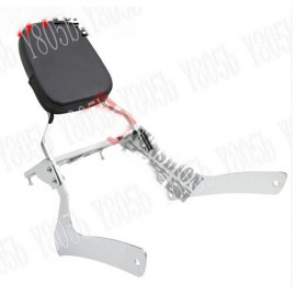 Motorcycle Backrest Sissy Bar Luggage Rack For SUZUKI Intruder VL1500 C90