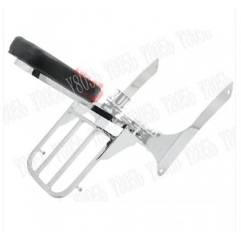 Motorcycle Backrest Sissy Bar Luggage Rack For SUZUKI Intruder VL1500 C90