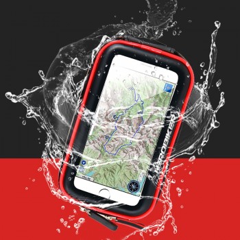 HEROBIKER Motorcycle Phone Holder Support Waterproof Moto Mobile Phone Stand Case Bags for For iPhone X 8 7 6 6s Plus SamSung