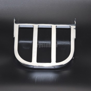Chrome Motorcycle Rear Sissy Bar Luggage Rack For Suzuki Intruder/Volusia VL800 2001-2011 Boulevard M50 2005 2006 2007 2008 2009