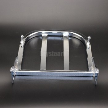 Chrome Motorcycle Rear Sissy Bar Luggage Rack For Suzuki Intruder/Volusia VL800 2001-2011 Boulevard M50 2005 2006 2007 2008 2009
