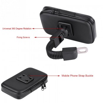 Waterproof  Mobile Phone Holder Motorcycle Bike Mount Bracket Stand Holder For Phone Case Bag