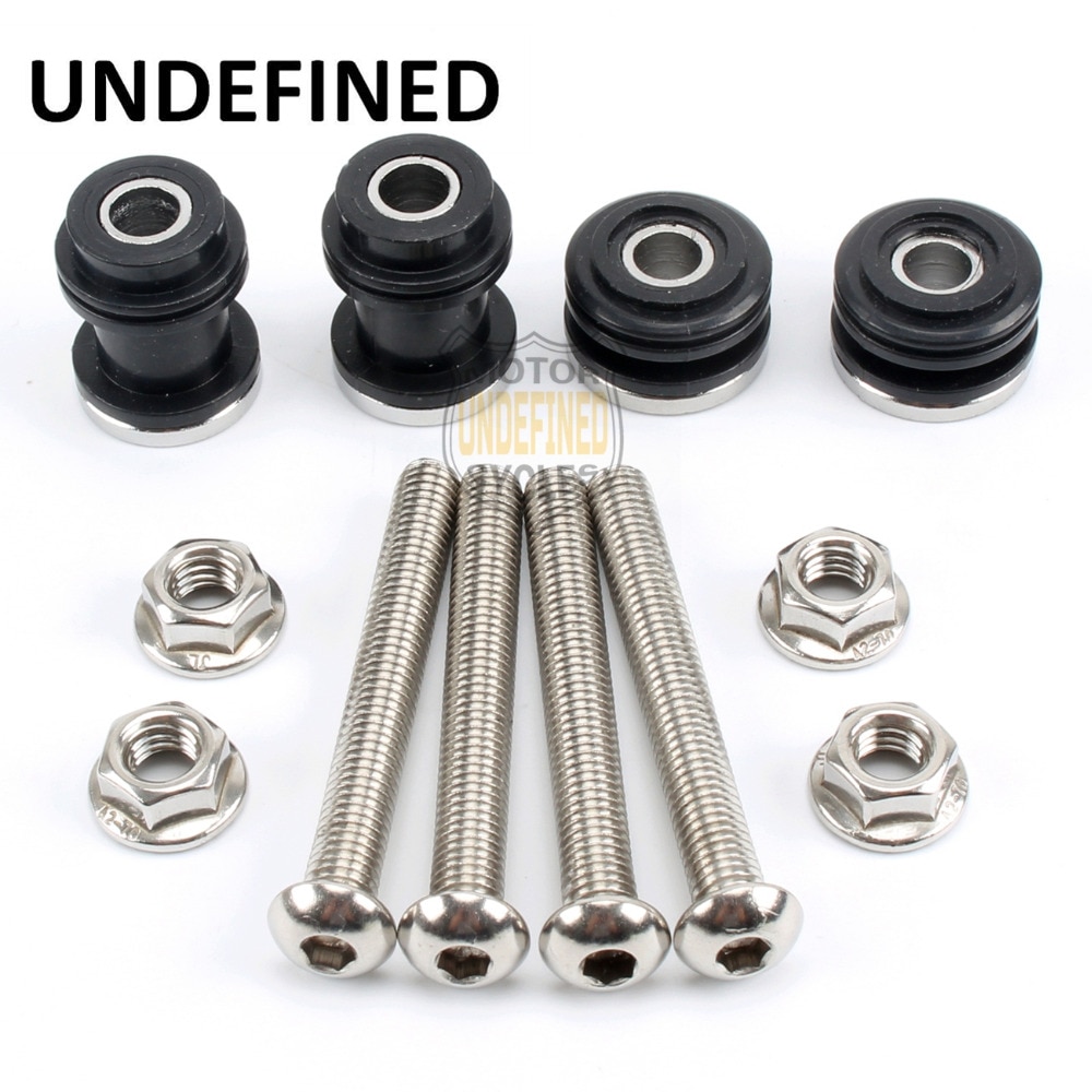 Motorbike Backrest Sissy Bar Luggage Detachable Hardware Docking Mount Kit For Harley Sportster XL1200 883 2004-2018 UNDEFINED