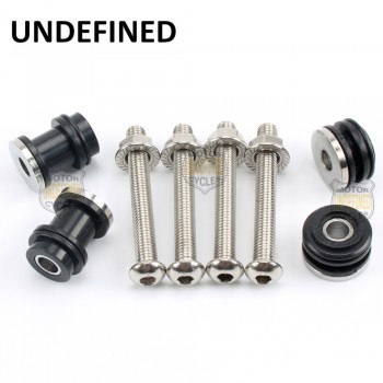 Motorbike Backrest Sissy Bar Luggage Detachable Hardware Docking Mount Kit For Harley Sportster XL1200 883 2004-2018 UNDEFINED