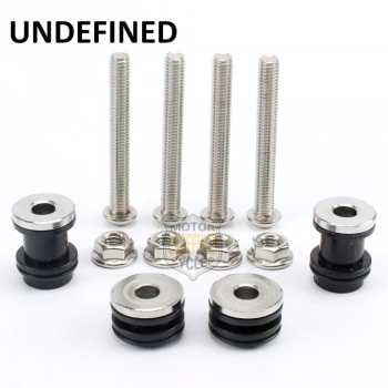 Motorbike Backrest Sissy Bar Luggage Detachable Hardware Docking Mount Kit For Harley Sportster XL1200 883 2004-2018 UNDEFINED