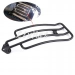 Black Motorcycle Rear Stock Solo Seat Luggage Rack Carrier Fit For Harley Sportster XL883 1200 1985-2003