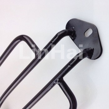 Black Motorcycle Rear Stock Solo Seat Luggage Rack Carrier Fit For Harley Sportster XL883 1200 1985-2003