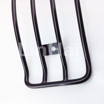 Black Motorcycle Rear Stock Solo Seat Luggage Rack Carrier Fit For Harley Sportster XL883 1200 1985-2003