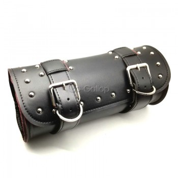 Motorycle PU Leather Tool Bag Saddlebag For Honda VT Shadow Ace Classic 700 750 1100/Yamaha V-Star XVS 650 1100 Custom Silverado