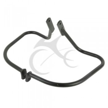 TCMT Saddlebag Guard Crash Bar For Harley Softail Heritage Springer FLSTS 1997-1999 1998 Motorcycle Rear Guards