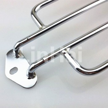 Motorcycle Chrome Solo Seat Luggage Rack Carrier For Harley Davidson Sportster XL 883 1200 1985-2003