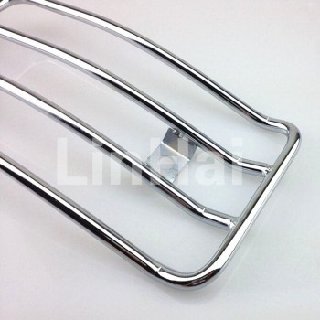 Motorcycle Chrome Solo Seat Luggage Rack Carrier For Harley Davidson Sportster XL 883 1200 1985-2003