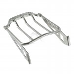 Chrome Air Wing Two-Up Luggage Rack For Harley Softail 2006-2017 Fat Boy FLSTF Night Train FXSTC FLSTFB 2007-2017 Motorcycle