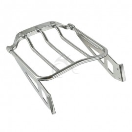 Chrome Air Wing Two-Up Luggage Rack For Harley Softail 2006-2017 Fat Boy FLSTF Night Train FXSTC FLSTFB 2007-2017 Motorcycle