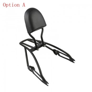 Detachable Two-Up Luggage Rack With Sissy Bar Backrest For Harley Street 500 750 2015-2018