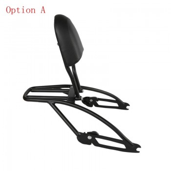 Detachable Two-Up Luggage Rack With Sissy Bar Backrest For Harley Street 500 750 2015-2018