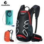 ANMEILU 15L Cycling Backpack Bags Waterproof MTB Road Mountain Bike with Water Bags Climbing Cycling Hiking Bicycle Backpacks