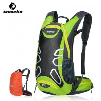 ANMEILU 15L Cycling Backpack Bags Waterproof MTB Road Mountain Bike with Water Bags Climbing Cycling Hiking Bicycle Backpacks