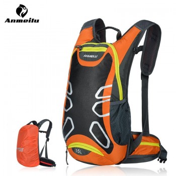 ANMEILU 15L Cycling Backpack Bags Waterproof MTB Road Mountain Bike with Water Bags Climbing Cycling Hiking Bicycle Backpacks
