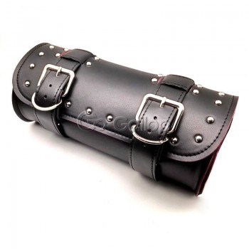 Motorycle PU Leather Tool Bag Saddlebag For Suzuki Boulevard Intruder M50 M90 M95 C50 C90/Kawasaki VN 900 1500 1600 1700 Custom