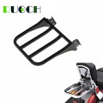 For Harley Sportster Detachable Rear Sissy Bar Backrest Luggage Rack for HD Touring 883 1200 48 72 Street Bob FXDB Dyna Softail