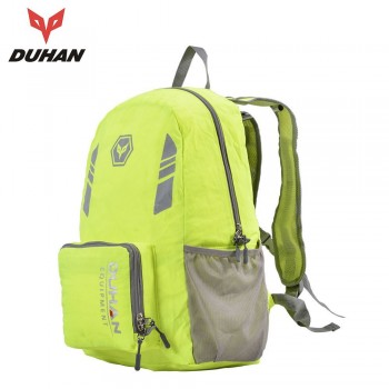 DUHAN Motorcycle Bag Motorcycle Helmet Bag Moto Bag Reflective Leisure Travel Backpack Men Women Foldable