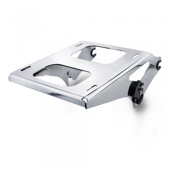 Motorcycle Detachable Rear Two Up Tour Pak Pack Luggage Rack for Harley Touring Road King FLHT FLHX FLTR 2014-2018